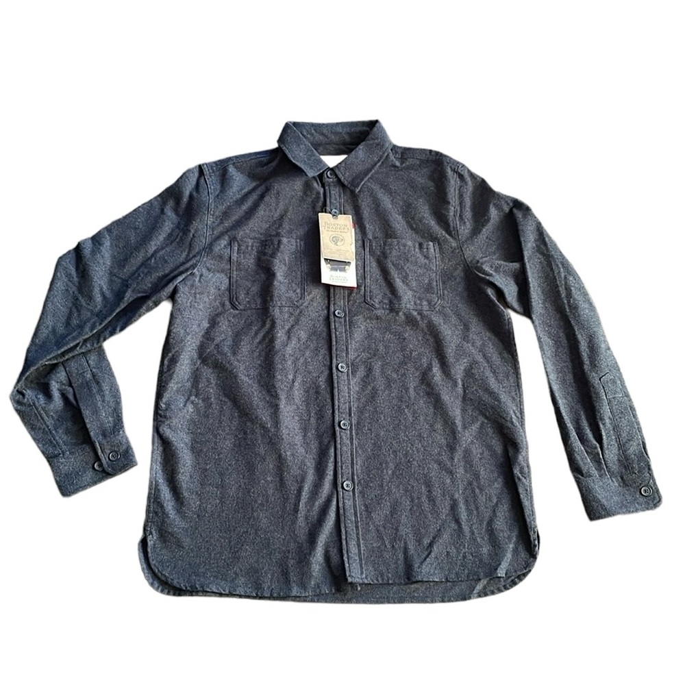 Boston Traders - Bottom Down Cotton Shirt Jacket